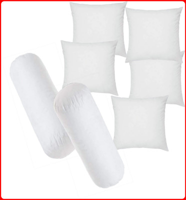 GTX Microfibre Bolster Pack of 7 Solid(White)