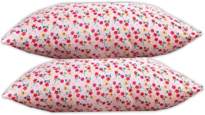 ERANC LUXURY Microfibre Abstract Sleeping Pillow Pack of 2(Multicolor)