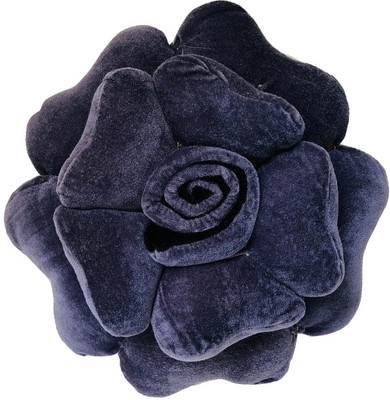 alden cushion set bedroom and soffa set Microfibre Floral Cushion Pack of 1(Grey)