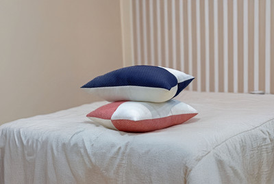 Raymond Home Microfibre Solid Sleeping Pillow Pack of 2(Multicolor)