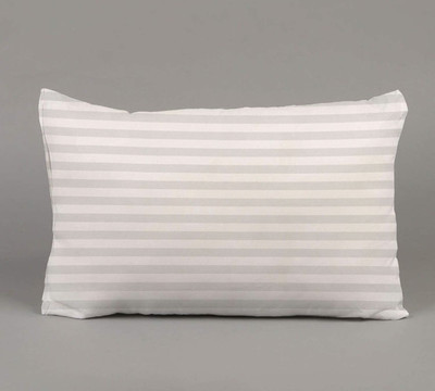 softlyf Microfibre Cushion Pack of 1 Solid(White)