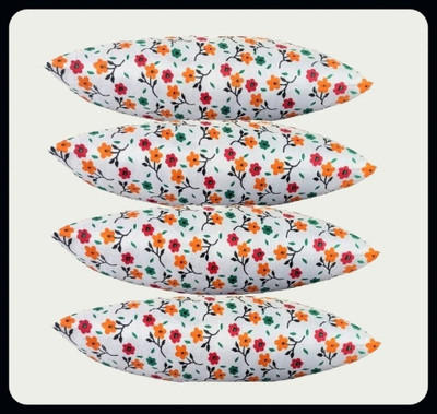 RUSHABH ENTERPRISE LUXURY Microfibre Abstract Sleeping Pillow Pack of 1(White)