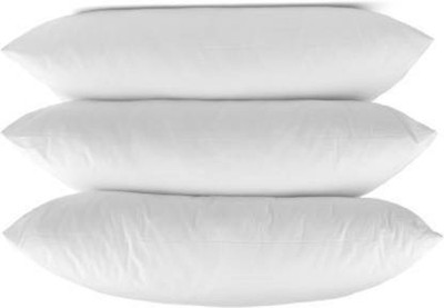 ROYALREOX Microfibre Solid Sleeping Pillow Pack of 3(White)