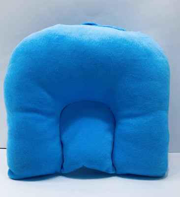 BabeDesk Mustard Seeds Baby Pillow Pack of 1 Toons & Characters(Sky Blue)