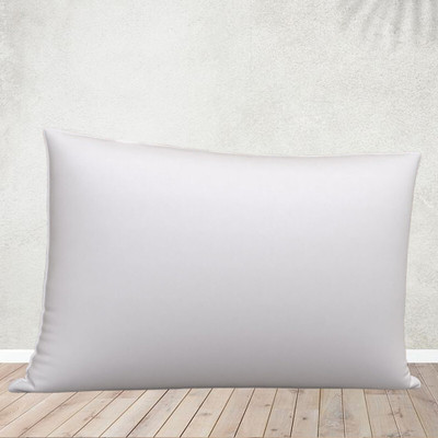 VJSTAR Microfibre Solid Sleeping Pillow Pack of 1(White)