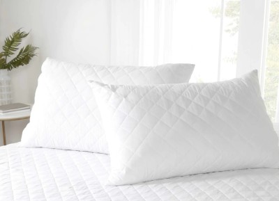 Flipkart SmartBuy King Size Polyester Fibre Solid Sleeping Pillow Pack of 2(Quilting White)