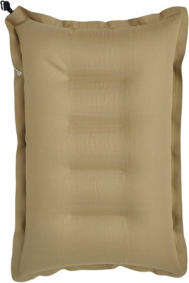 paavi pillow Air Solid Sleeping Pillow Pack of 1(khakhi)