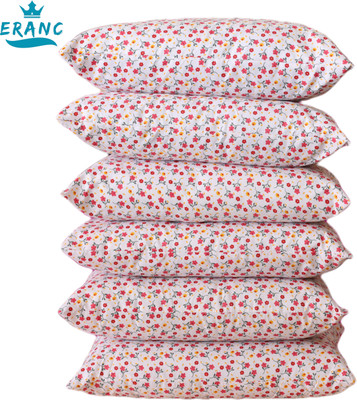 THE COSMO Microfibre Floral Sleeping Pillow Pack of 6(Multicolor)