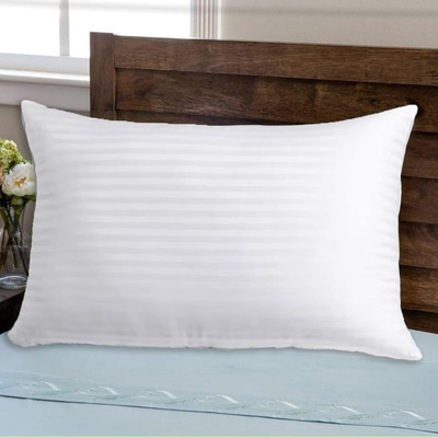 LIGHTPRODUCT NA Microfibre Solid Sleeping Pillow Pack of 1(White)