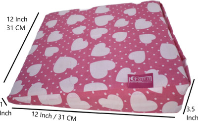 Get IT Foam Smiley Pregnancy Pillow Pack of 1(Heart Pink)