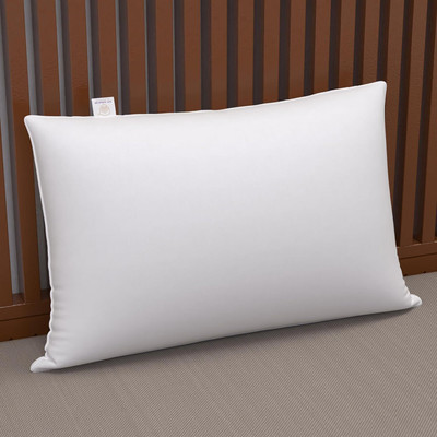 MY ARMOR Microfiber Bed Pillow for Sleeping, Without Cover, 26x17 Inches, Microfibre Solid Sleeping Pillow Pack of 1(White)