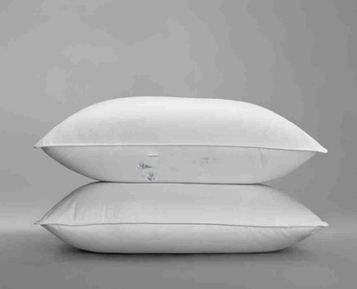 Urmila Polyester Fibre Sleeping Pillow Pack of 2 Abstract LUXURY(White)