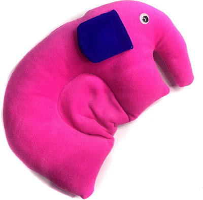 Ehouseall Store Mustard Seeds, Cotton Baby Pillow Pack of 1 Animals, Toons & Characters(Pink)