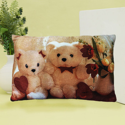 Juzzii Microfibre Toons & Characters Sleeping Pillow Pack of 1(Peach)
