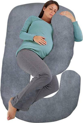 Vendo PREGNANCY/MATERNITY PILLOW Microfibre Solid Pregnancy Pillow Pack of 1(Grey)