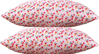 BHEBHA Pillow Set || Comfort And Support Pillow Microfibre Abstract Sleeping Pillow Pack of 2(White)
