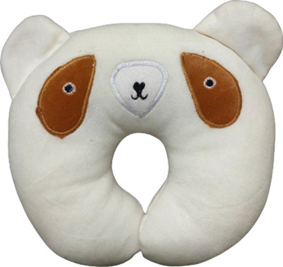 Ehouseall Store Mustard Seeds, Cotton Baby Pillow Pack of 1 Toons & Characters(Whie & Brown)