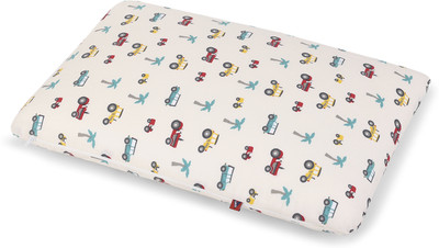 VEA Memory Foam Solid Baby Pillow Pack of 1(Cream)