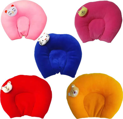 MINDKING Mustard Seeds Toons & Characters Baby Pillow Pack of 1(Multicolor Pillow)