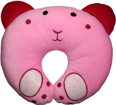 HomeStore-YEP Microfibre Toons & Characters Baby Pillow Pack of 1(Pink)