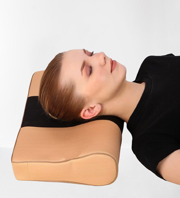 VN CARE Memory Foam Solid Orthopaedic Pillow Pack of 1(Multicolor)