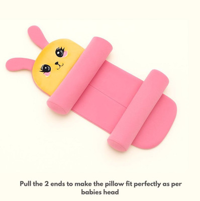 Neonate Care Cotton Baby Pillow Pack of 1 Solid(Pink)