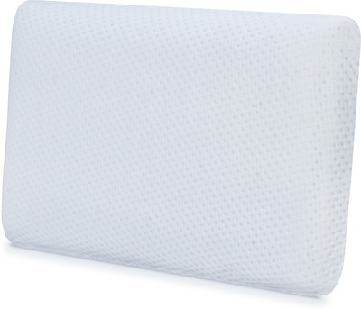 Twinkido Memory Foam Solid Sleeping Pillow Pack of 1(White)
