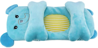 Besties Microfibre Baby Pillow Pack of 1 Toons & Characters Anti Roll Baby Pillow(Blue)