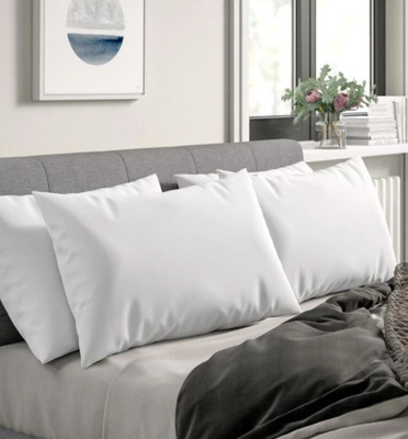 Urmila Creation LUXURY Polyester Fibre Abstract Sleeping Pillow Pack of 4(White)
