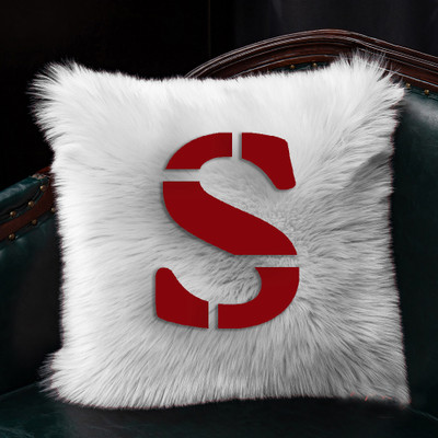 ellsy Microfibre Solid Cushion Pack of 1(White)