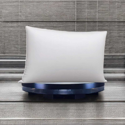 kuihome Polyester Fibre Sleeping Pillow Pack of 1 Solid(White)