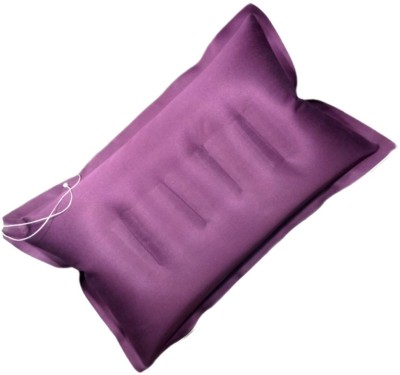 DUCKBACK Pillow Air Solid Travel Pillow Pack of 1(Purple)