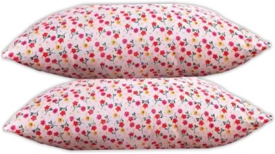 ERANC LUXURY Polyester Fibre Abstract Sleeping Pillow Pack of 2(Multicolor)