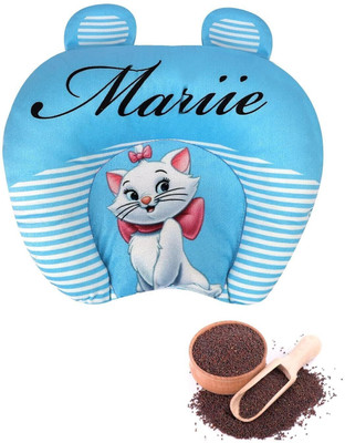 KidVibe Mustard Seeds Baby Pillow Pack of 1 Toons & Characters Mustard Seeds Baby Pillow(Blue)