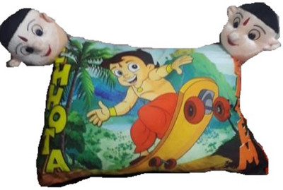 TURIYA Microfibre Baby Pillow Pack of 1 Toons & Characters(Pink)
