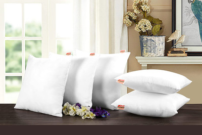 JDX 18001-5-16x16 Foam Solid Cushion Pack of 5(White)