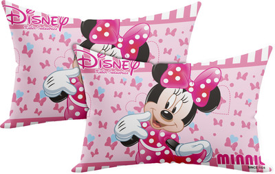 KUBER INDUSTRIES Microfibre Toons & Characters Sleeping Pillow Pack of 2(Pink)