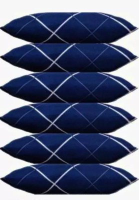 GUNVAR INDIA PRIVATE LIMITED LUXURY Polyester Fibre Abstract Sleeping Pillow Pack of 6(Blue)