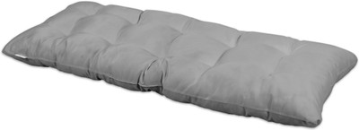 Vargottam Polyester Fibre Solid Chair Pad Pack of 1(Gray)