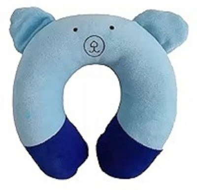 YOYOTRADERS Polyester Fibre Baby Pillow Pack of 1 Animals Neck Support Pillow(Multicolor)