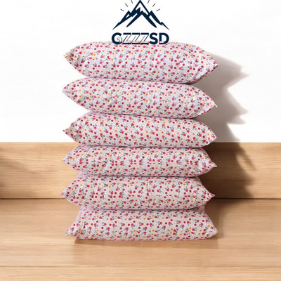 GZZZSD Microfibre Sleeping Pillow Pack of 6 Solid(PRIN TED)
