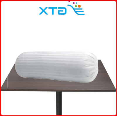 GTX Microfibre Bolster Pack of 1 Stripes(White)