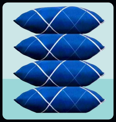 RUSHABH ENTERPRISE LUXURY Polyester Fibre Abstract Sleeping Pillow Pack of 1(Multicolor)