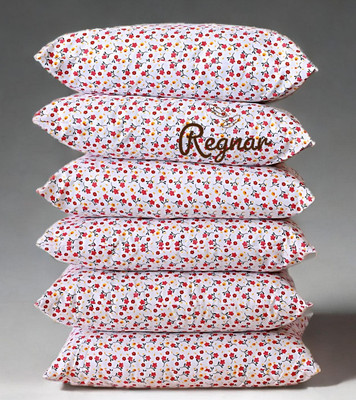 Regnar Cotton Sleeping Pillow Pack of 6 Solid Luxury(Multicolor)