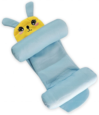 Hellobear Polyester Fibre Baby Pillow Pack of 1 Animals Baby Neck Pillow(Blue)