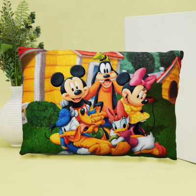 Juzzii Microfibre Toons & Characters Sleeping Pillow Pack of 1(Blue)