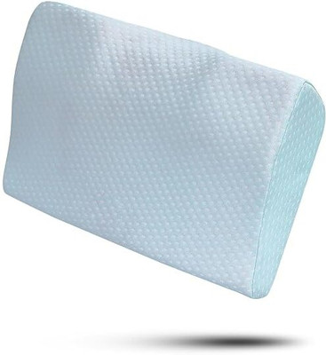 Cyson Memory Foam Polka Cervical Pack of 1(White)