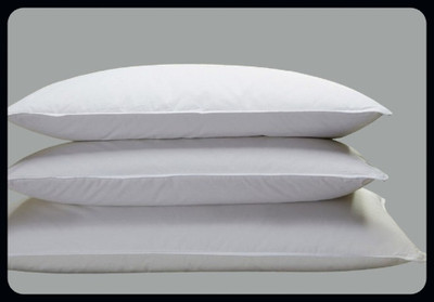 Urmila Creation Luxury Cotton Solid Sleeping Pillow Pack of 3(White)