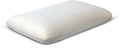 RELAXMOUR Orthopedic Sleeping Pillow for Head and Neck Support Memory Foam Solid Orthopaedic Pillow Pack of 1(White)