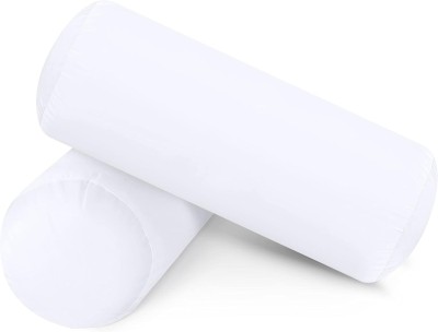 Linenovation Microfibre Solid Bolster Pack of 4(White)